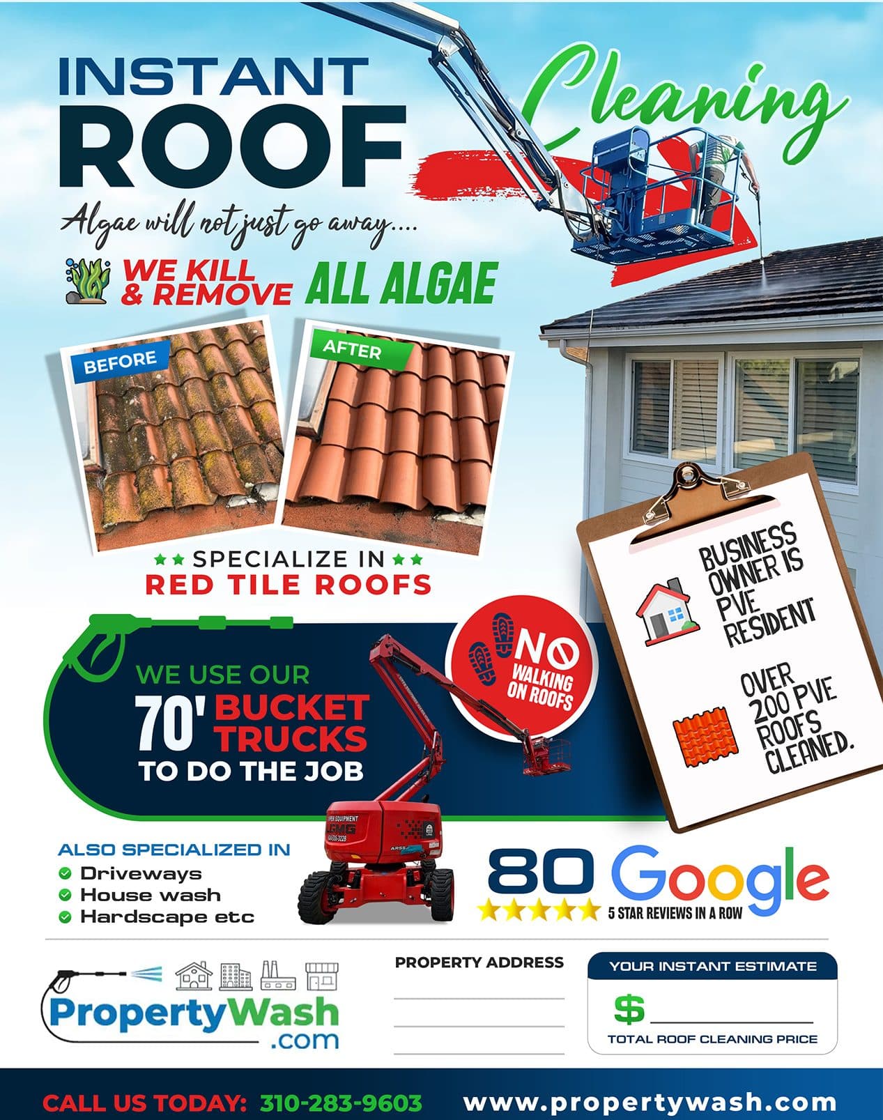 Professional Exterior Maintenance & Roof Cleaning
