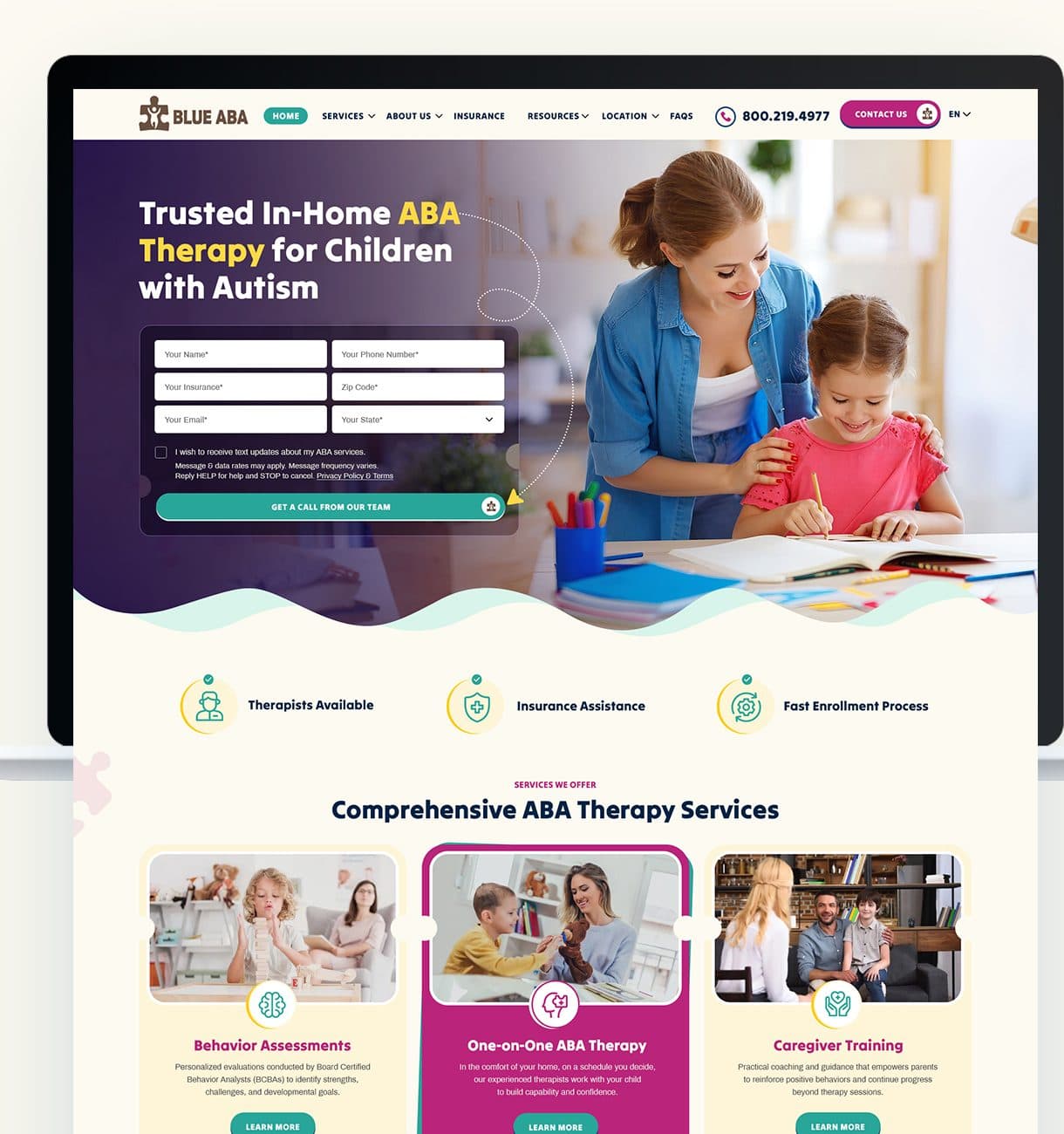 In-Home Autism Therapy
