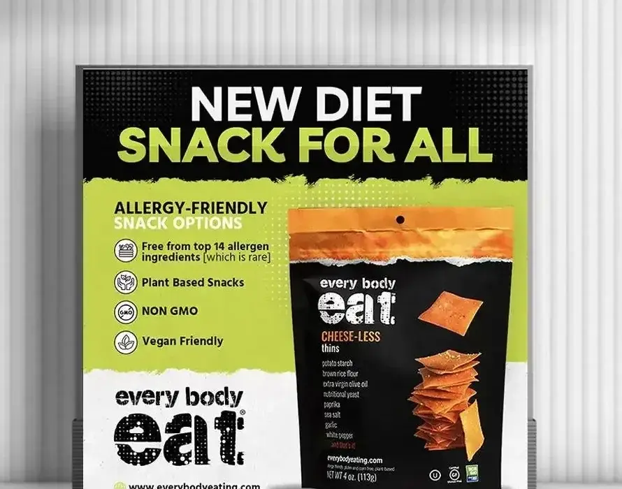 Snack Products Poster Design