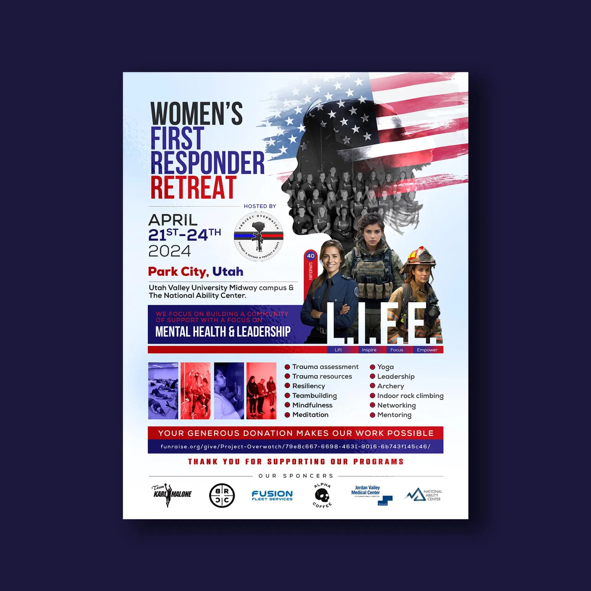 Women’s First Responder Retreat