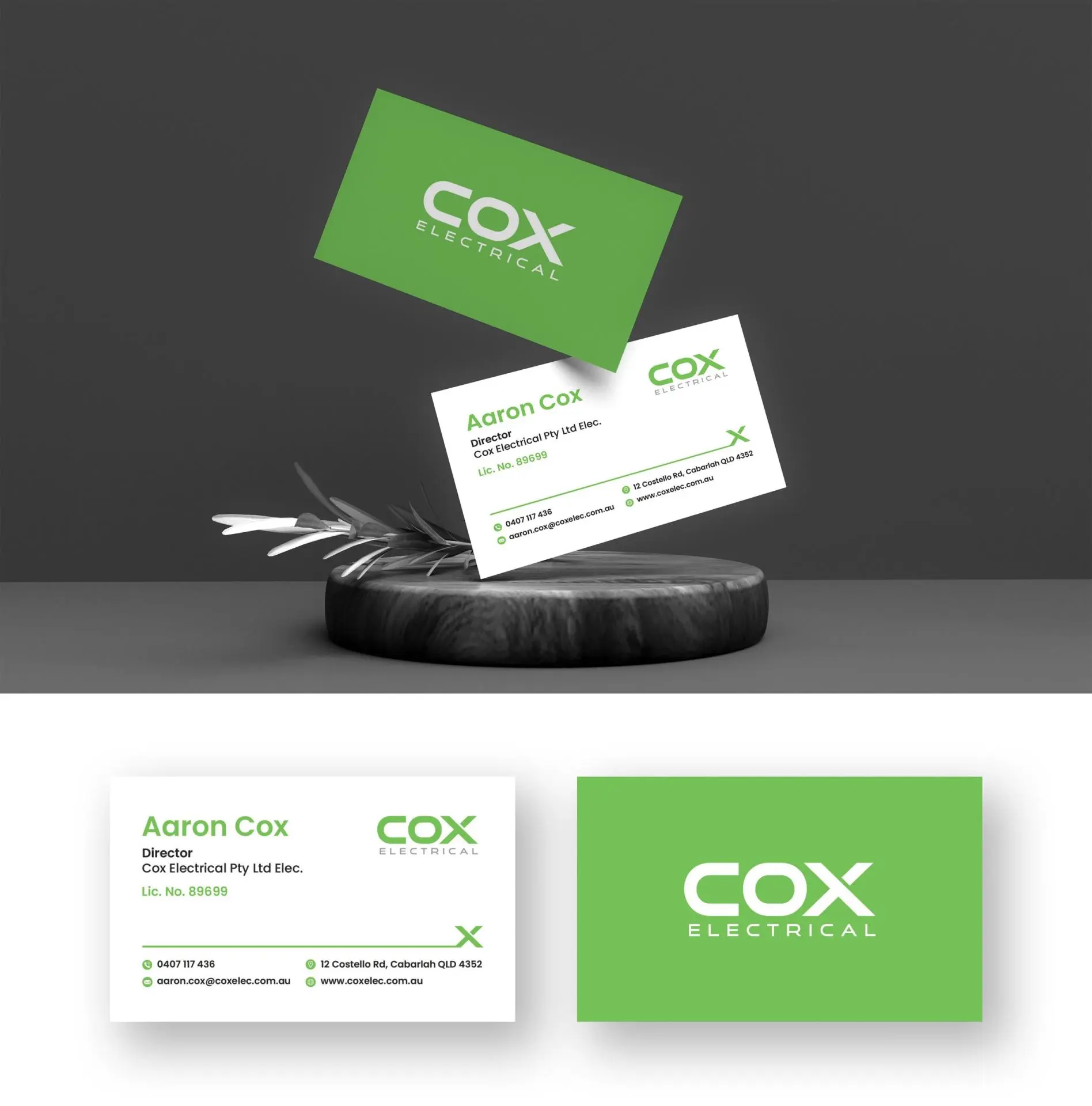 Cox Electrical Business Card