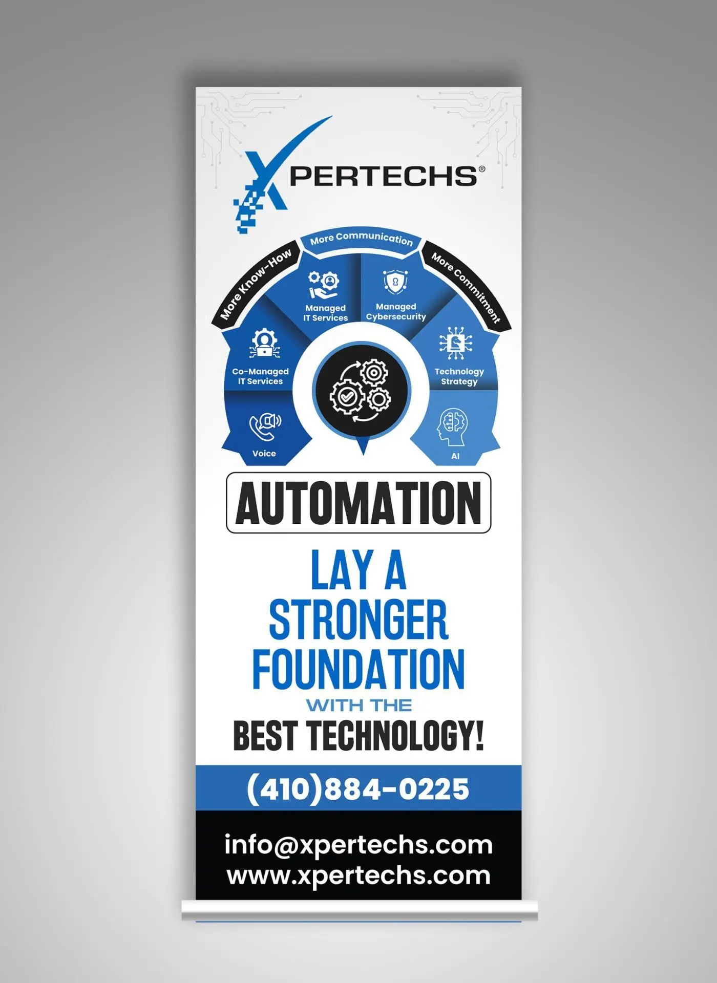 Xpertechs Automation Standee
