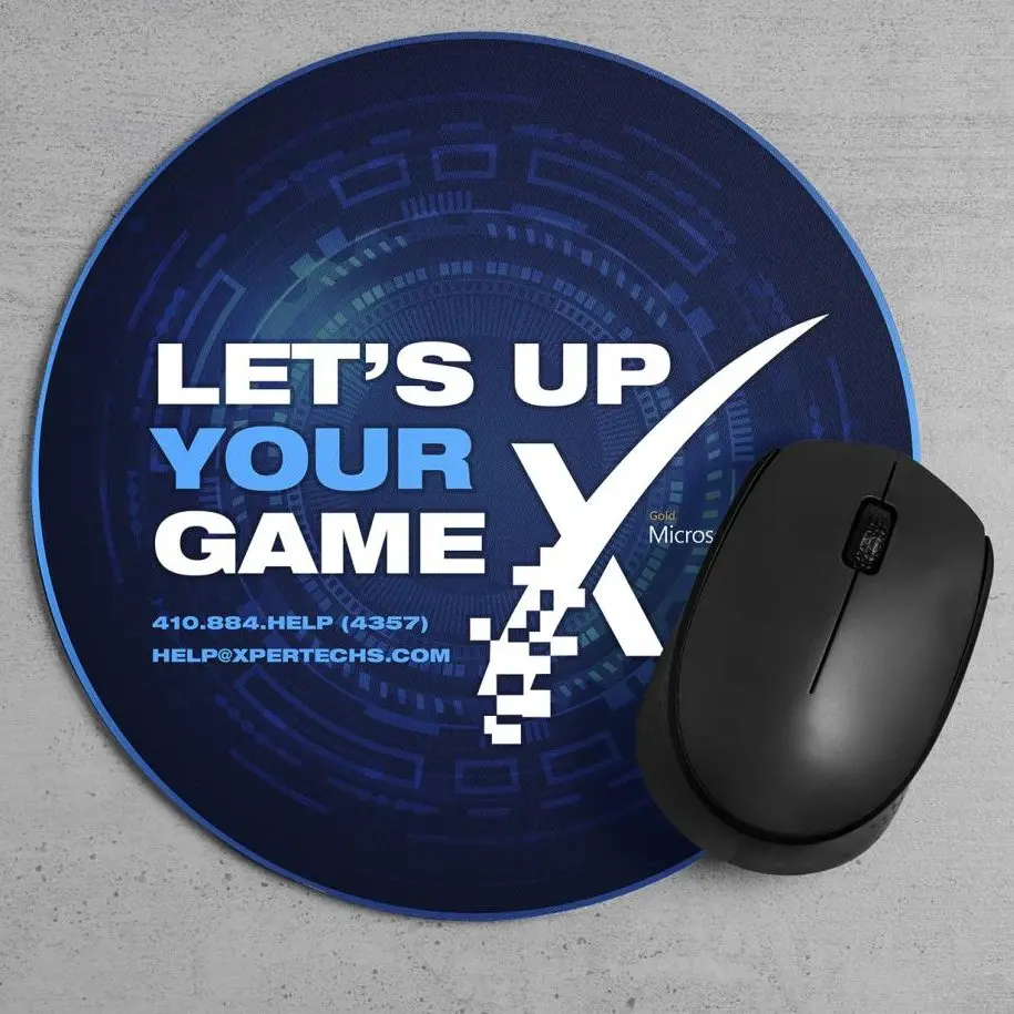 XPERTECHS Mouse Pad Branding