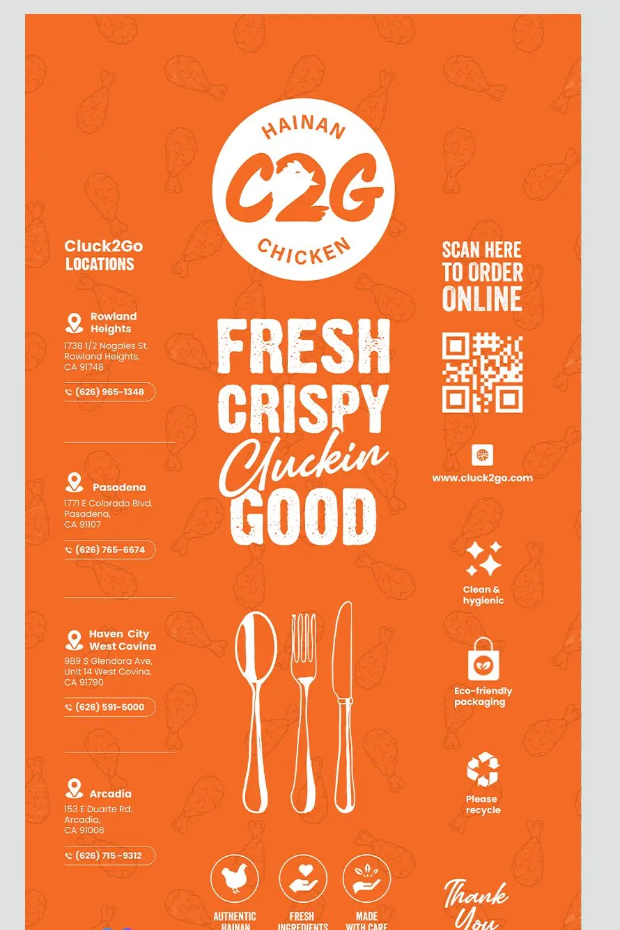 Hainan Cluck2Go Chicken