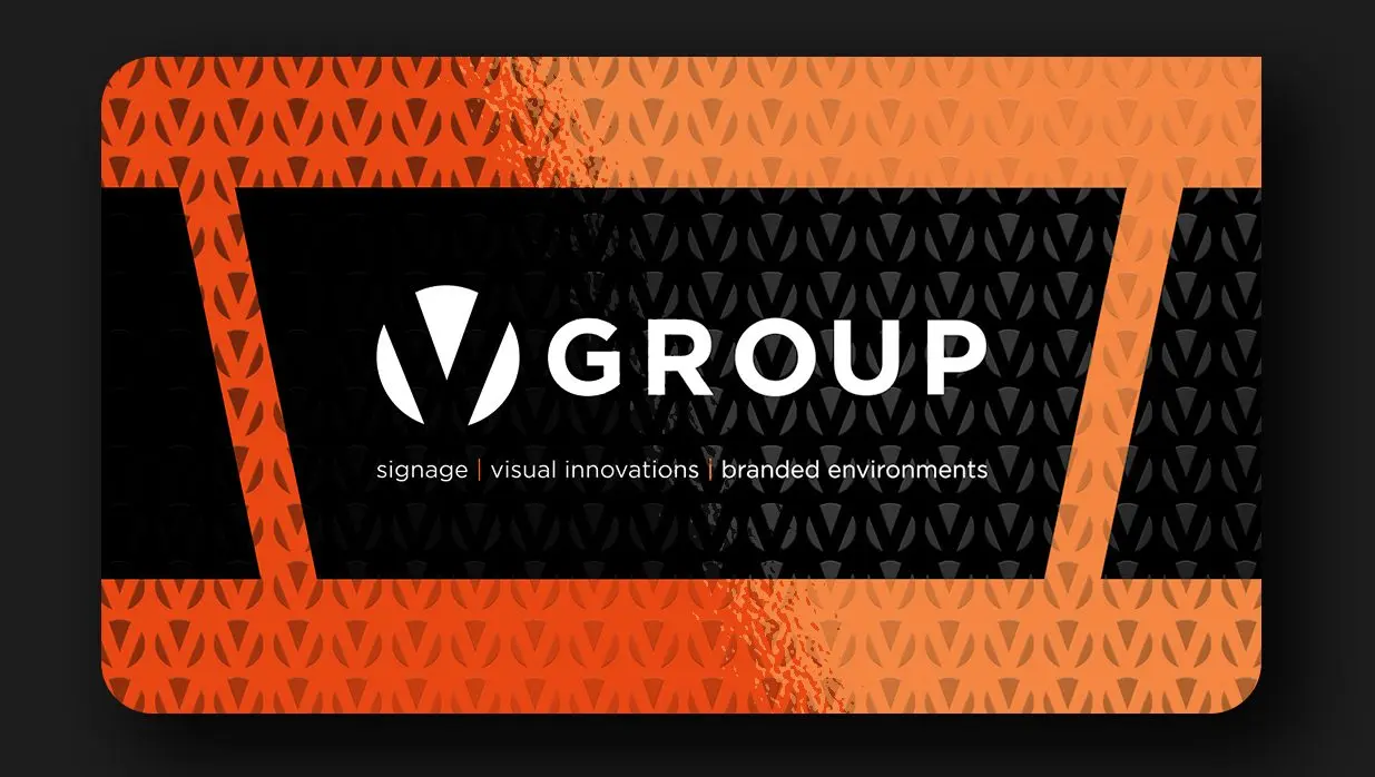 V Group- Corporate Business Card